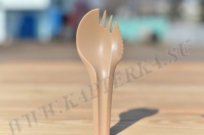 Ложка шведская Wildo spork (песок)